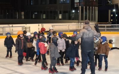 Les CP à la patinoire